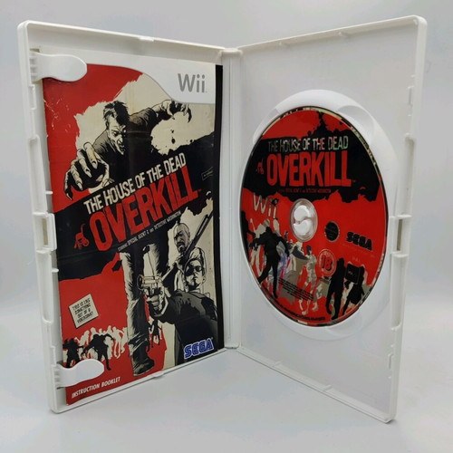 Overkill - The House of the Dead Nintendo Wii μεταχειρισμένο, λειτουργικό και πλήρες