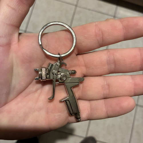 Paint Gun Keychain new