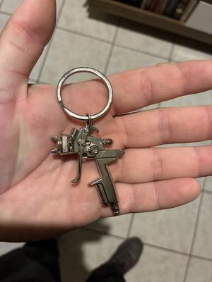 Paint Gun Keychain new