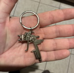 Paint Gun Keychain new