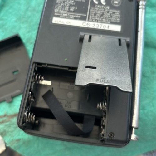 Citizen LCD radio TV used, portable device needs repair
