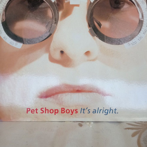 Pet Shop Boys It's Alright 12" Maxi-Single Greek pressing 1989 like new