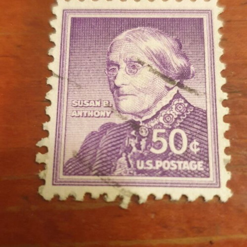 Γραμματόσημο Susan B. Anthony 50c 1954 μεταχειρισμένο, ΗΠΑ