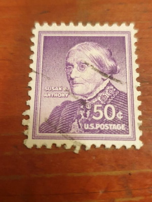 Γραμματόσημο Susan B. Anthony 50c 1954 μεταχειρισμένο, ΗΠΑ