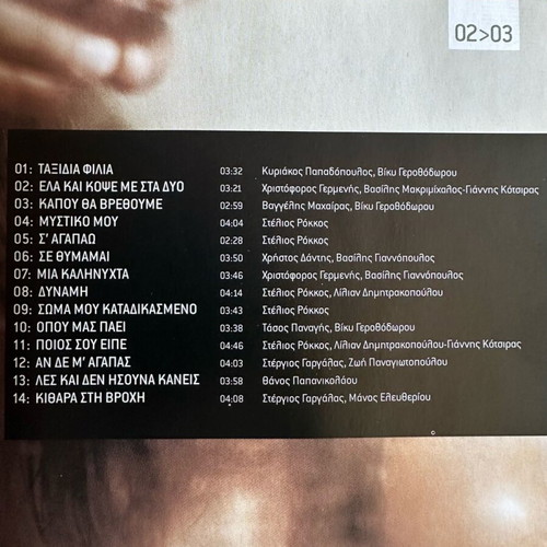Giannis Kotsiras CD and DVD pack, like new, laiko