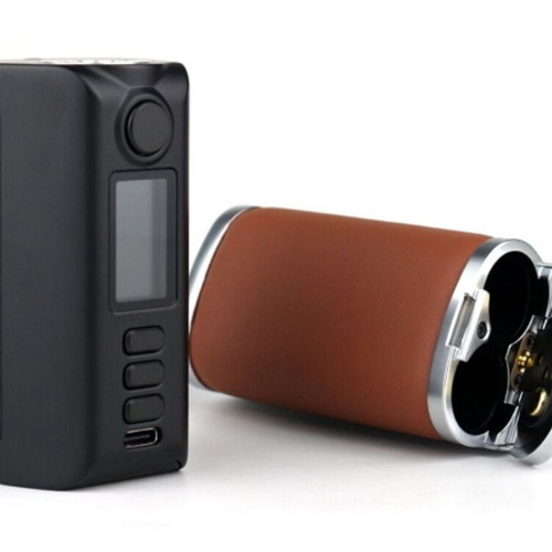 Riva 200 Box Mod by DOVPO used, black brown