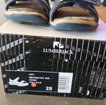 Lumberjack sandals size 28 like new, blue boys' shoes