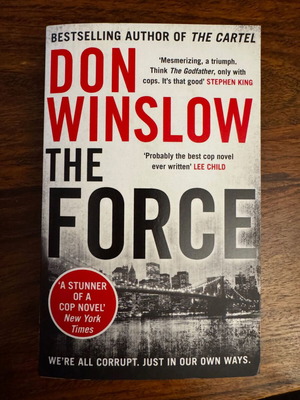 The Force book used, Don Winslow, English