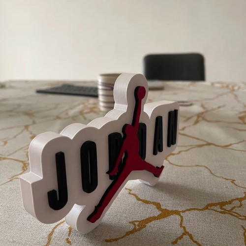 Jordan 3D Printed Table Logo New