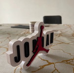 Jordan 3D Printed Table Logo New