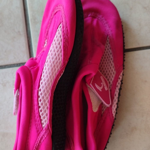 Girls' sea shoes used, size 32-33, pink