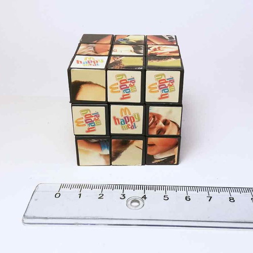 Rubiks Cube McDonalds Amita Fun used plastic cube