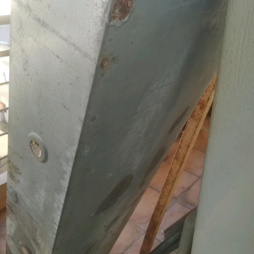 Galvanized grill used 1.40x40 with light rust