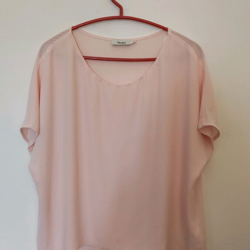 Toi & Moi blouse pink like new, size L