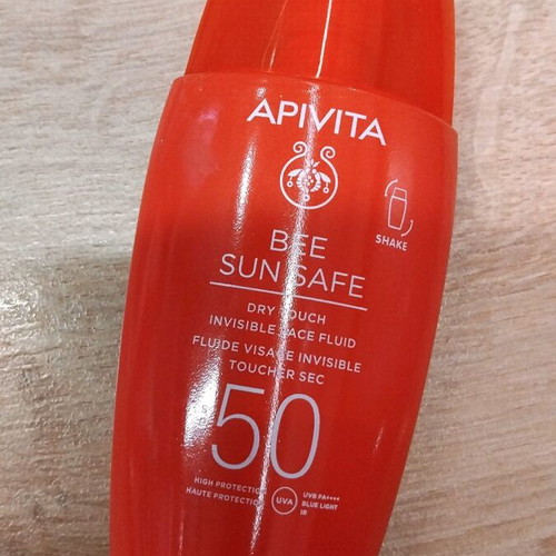 Apivita Sun Safe Dry Touch SPF50 50ml New