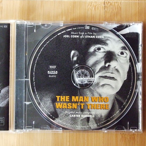 The Man Who Wasn't There soundtrack CD by Carter Burwell, Decca