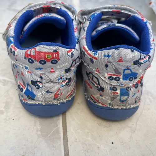 Barefoot DD Step sneakers size 31 used, gray and blue