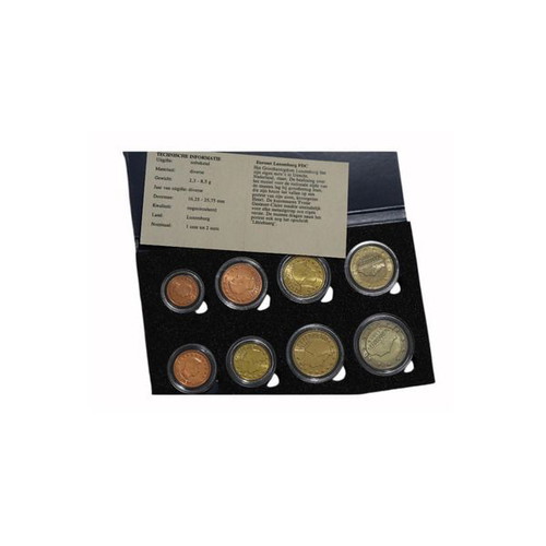 Luxembourg 2003 Euro Coin Set Uncirculated in Wallet