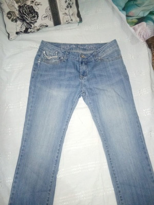 Women's modern blue jeans, size M / 38 / 10