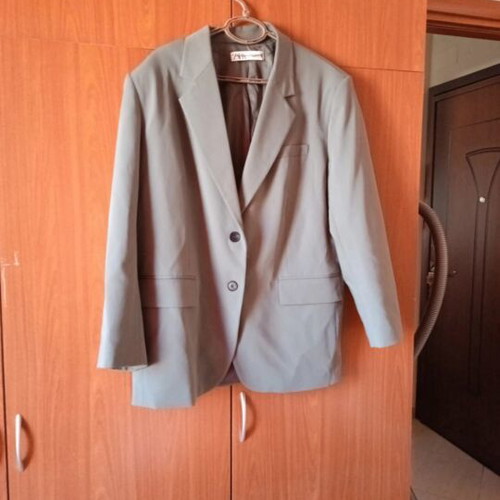 Zara jacket like new, gray, size XXL
