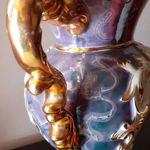 Vintage Italian vases-amphorae Sicas Sesto Fiorentino like new