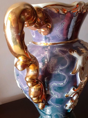 Vintage Italian vases-amphorae Sicas Sesto Fiorentino like new