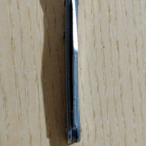 Folding knife small used with light wear