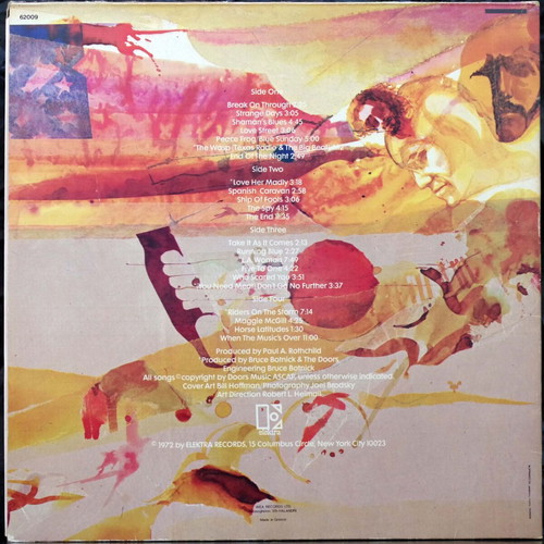 The Doors Weird Scenes Inside The Gold Mine LP new, rock