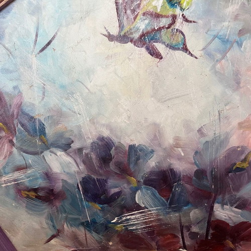 Signed Oil Painting on Canvas used from Gallery Rhodes