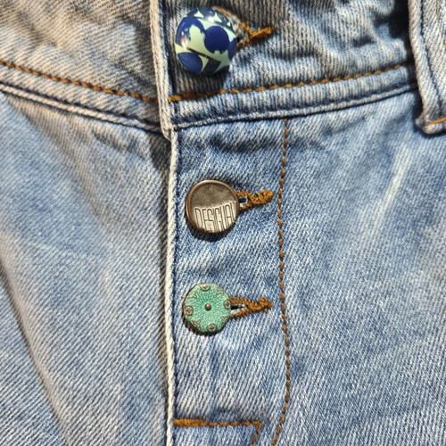 Desigual denim shorts like new, size 26 (EU 36), blue