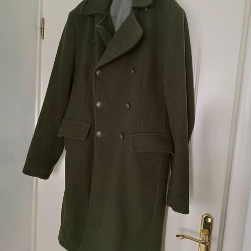 Zara Man coat green brown XL new