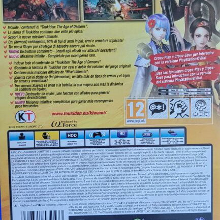 Toukiden Kiwami PS4 game Europe version