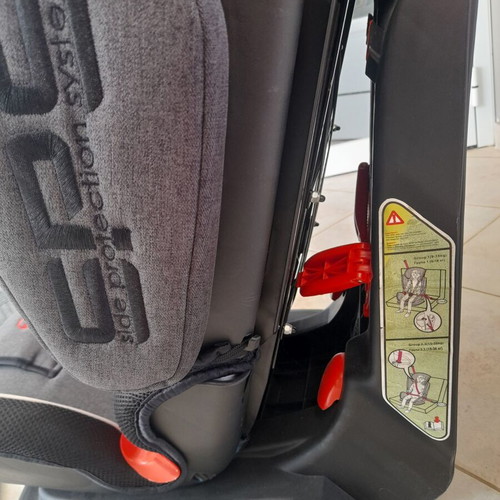 Lorelly Magic Premium+SPS car seat new, red/grey, 9-36 kg