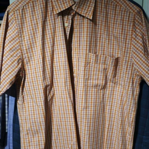 A.W Dunmore shirt used, orange, size M