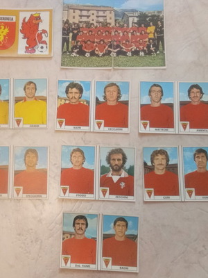 Calciatori stickers Perugia 1977/78 used