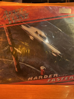 April Wine Harder…..Faster LP used, classic rock 1979