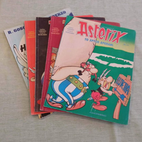 Asterix Comics Mamouth Comix First Editions 1989-1992 Pack of 5 like new