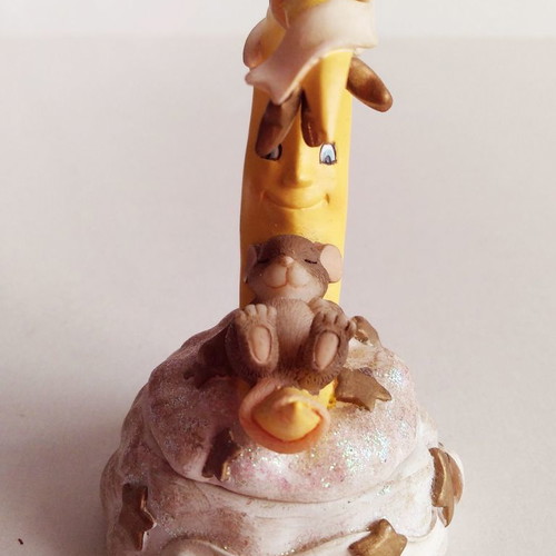 Charming Tails collectible figure used