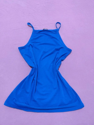 Blue camisole top like new, summer wear