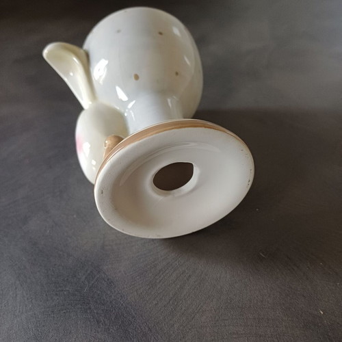 Ceramic bunny egg holder like new, Easter decoration