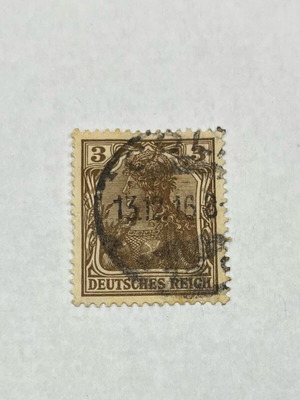Germania Deutsches Reich Stamp 1902 like new