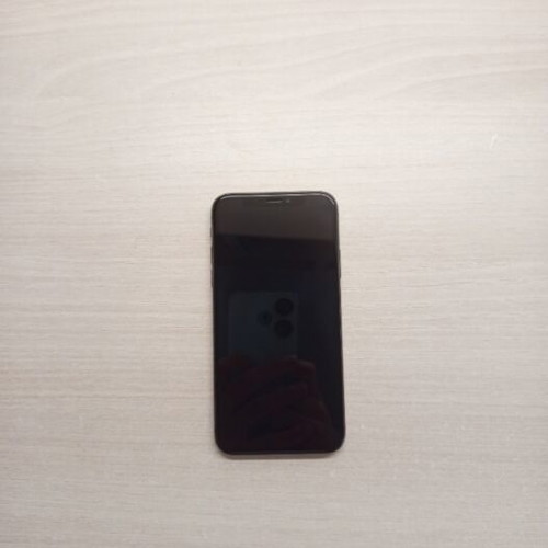 iPhone X 64GB used, black, face ID not working, camera lines on zoom