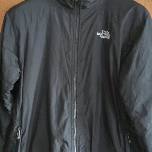 North Face winter jacket used, size L, red-gray