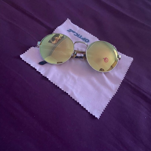 Folli Follie yellow mirror sunglasses used