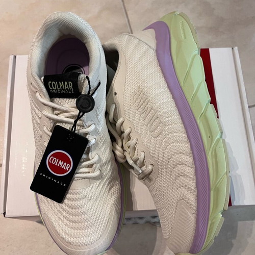 Colmar trainers brand new, size 40, beige and green