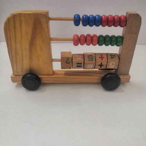 Small wooden abacus like new