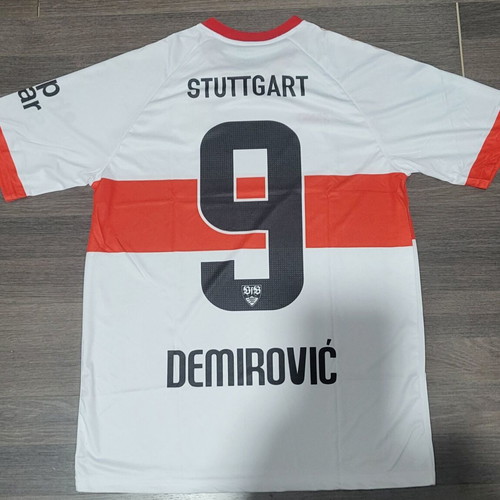 Stuttgart Demirovic sports jersey, official replica, size Large