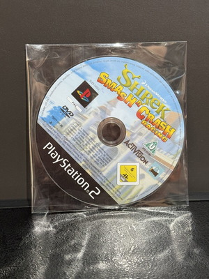 Shrek Smash N Crash PS2 game used, disc only