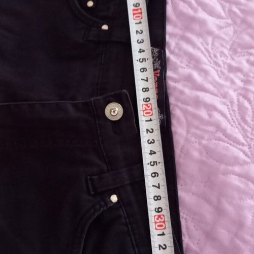 Verse Jeans women's pants size M 38 10, blue black