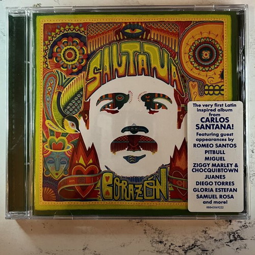 Santana Corazón CD with guest artists